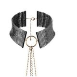 Bijoux Indiscrets ovratnica Bijoux Desire Metallique, črna | Shoptok.si