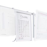 SMIT VISUAL Flipchart, za sistem z dvojnimi vodili, VxŠ 1000 x 700 mm | Shoptok.si
