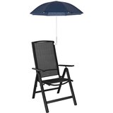  Kišobran s držačem 2 pcs Mornarsko plava Ø 105 x 86 cm | shoptok.hr