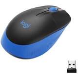 Logitech M190 1000dpi plavi bežični optički miš Cene