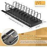IVTUVTI izvlečni organizator za lonce in pokrovke 42–53cm | Shoptok.si