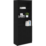  Visoka komoda crna hrast 70x35x180 cm od konstruiranog drva | Eponuda.com