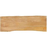 vidaXL Mizna plošča 110x40x2,5 cm naraven rob trden mangov les cene