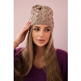 Kesi marka niezdefiniowana Cap with fleece Teresa K285 dark beige Cijene