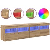 TV zidni ormari Zidne 2 pcs Umjetnički hrast 80 x 30 x 40 cm | shoptok.hr