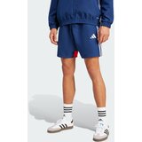 Adidas Športne hlače 'Tiro 25 Essentials' temno modra / živo rdeča / bela | Shoptok.si