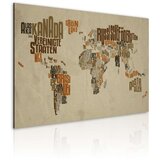  Slika - Map of the World (German language) 60x40 Cijene