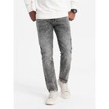 Ombre Men's denim pants STRAIGHT LEG - gray | Eponuda.ba