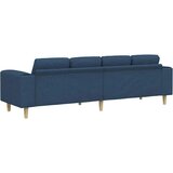  Kauč za dnevni boravak Plava 250 x 77 x 76 cm Poliester | Eponuda.ba