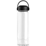 Vialli Design Crna staklena boca za vodu 540 ml Fuori – Cijene