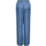 Only Lahkotne hlače & Harem hlače ONLCHARIS LIFE HW PULL-UP PANT CCWVN 15337938 Modra | Shoptok.si