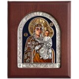  Ikona u drvetu Presveta Bogorodica Mozdokska, Pravougaona, 170x205x22mm | Eponuda.com