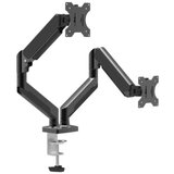 Xstand dual 10-30 Premium Desk mount 2x10-30/od 2-10 kg,Rotacija:360,Tilt +90~-45&#176;/VESA100x100/gas | ePonuda.com