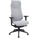 XORA GAMING STOL kovina, umetna masa, tekstil siva Cene