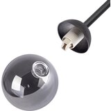  plafonski luster obsidian 4xG9/10W/230V crna/dimna siva | Eponuda.com