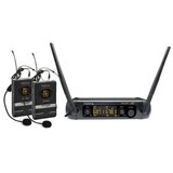 SET 8202LAV bežični dupli pilot mikrofon UHF | Eponuda.ba