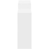  Strani šal Bela 90 x 30 x 90 cm, (5000217899) | Shoptok.si