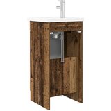  Kupaonski umivaonik s sudoperom Staro drvo 42 x 40 x 84,5 cm | shoptok.hr