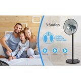BE COOL stojalo in namizni ventilator 40cm črn, (21001112) | Shoptok.si