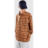 Rivvia Projects Plaid Off Track Srajca orange Cene