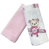 Deksi Group Deksi tetra pelena za bebe Meda na Avionu Roze | ePonuda.com