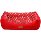 Dubex krevet Tarte crvena tufna L 95x75x22cm Cene