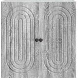  Ormar za montažu na zid Siva Sonoma 59 x 31 x 60 cm | Shoptok.si