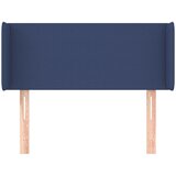  Uzglavlje s ušima plavo 83x16x78/88 cm od tkanine | shoptok.hr