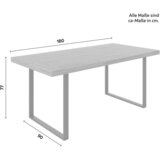 Bessagi Garden Vrtni Set Alina, Črna, Barva Akacije, 7-Delno | Shoptok.si
