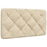 vidaXL Vzglavna stranica krem 90 cm blago Cene