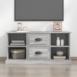vidaXL TV omarica siva sonoma 99,5x35,5x48 cm inženirski les Cene