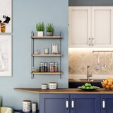 Kalune Design Večnivojska polica v hrastovem dekorju v naravni barvi 40 cm Pulalis – | Shoptok.si