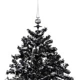  Božićno drvce koje sniježi sa stalkom crno 140 cm PVC | shoptok.hr