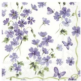 IHR Papirnate salvete u setu od 20 kom Purple Spring -