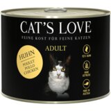 Cat's Love Mokra mačja hrana "Adult piščanec pur" - 200 g Cene