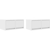 TV ormarići 2 kom bijeli 60x31x25,5 cm konstruirano drvo | shoptok.hr