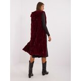 Wool Fashion Italia Vest-AT-KZ-2368-1.13-burgundy | shoptok.hr