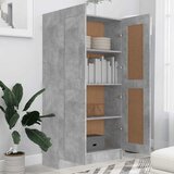 Ormarić za knjige boja betona 82,5x30,5x150cm konstruirano drvo | Eponuda.ba