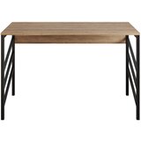 Hanah home Tuna - Walnut WalnutBlack Study Desk Cene