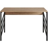 HANAH HOME Tuna - Walnut WalnutBlack Study Desk Cene