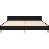  Okvir kreveta bez madraca crni 180x200 cm od tkanine | shoptok.hr