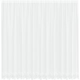  Čipkasta zavjesa sa zavjesama Bijelo 220 x 400 cm Poliester | shoptok.hr