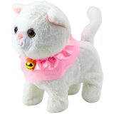 Interaktivna mačka za igru sa zvončićem - bijela | shoptok.hr