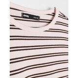 Sinsay Pamučna majica dugih rukava na pruge | shoptok.hr