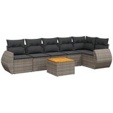  7-dijelni set vrtnih sofa sivi od poliratana | shoptok.hr