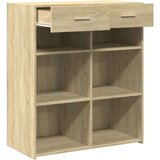 vidaXL Komoda boja hrasta sonome 80x42,5x93 cm od konstruiranog drva | shoptok.hr