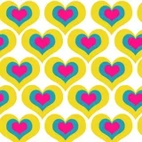 Pop - Ukrasni papir tabak - Pop, Groovy Heart