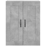  Visoka komoda siva betona 69,5x34x180 cm od konstruiranog drva Slike