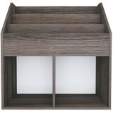  Stalak za dječje časopise sivi i hrast 71 x 30 x 78,5 cm drveni | shoptok.hr