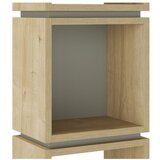 Marckeric Zelen/v naravni barvi regal v hrastovem dekorju 32x167 cm Lofty – | Shoptok.si